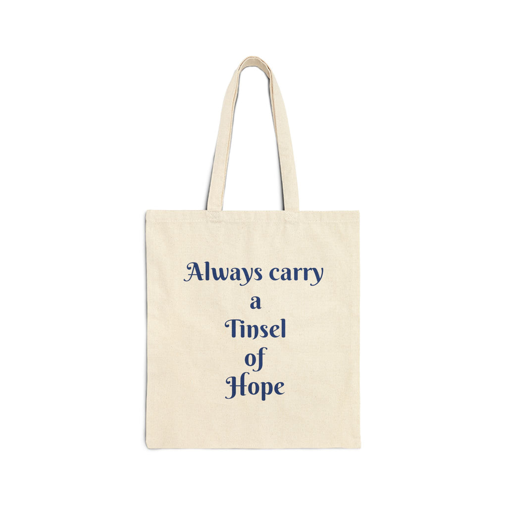Cotton Canvas Tote Bag